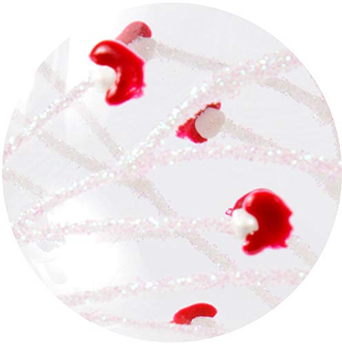 Pavilion Gift Company Pavilion-Red Sprout-24 Oz Hand Decorated Removable Happy 50th Birthd Wine Glass, 24 oz