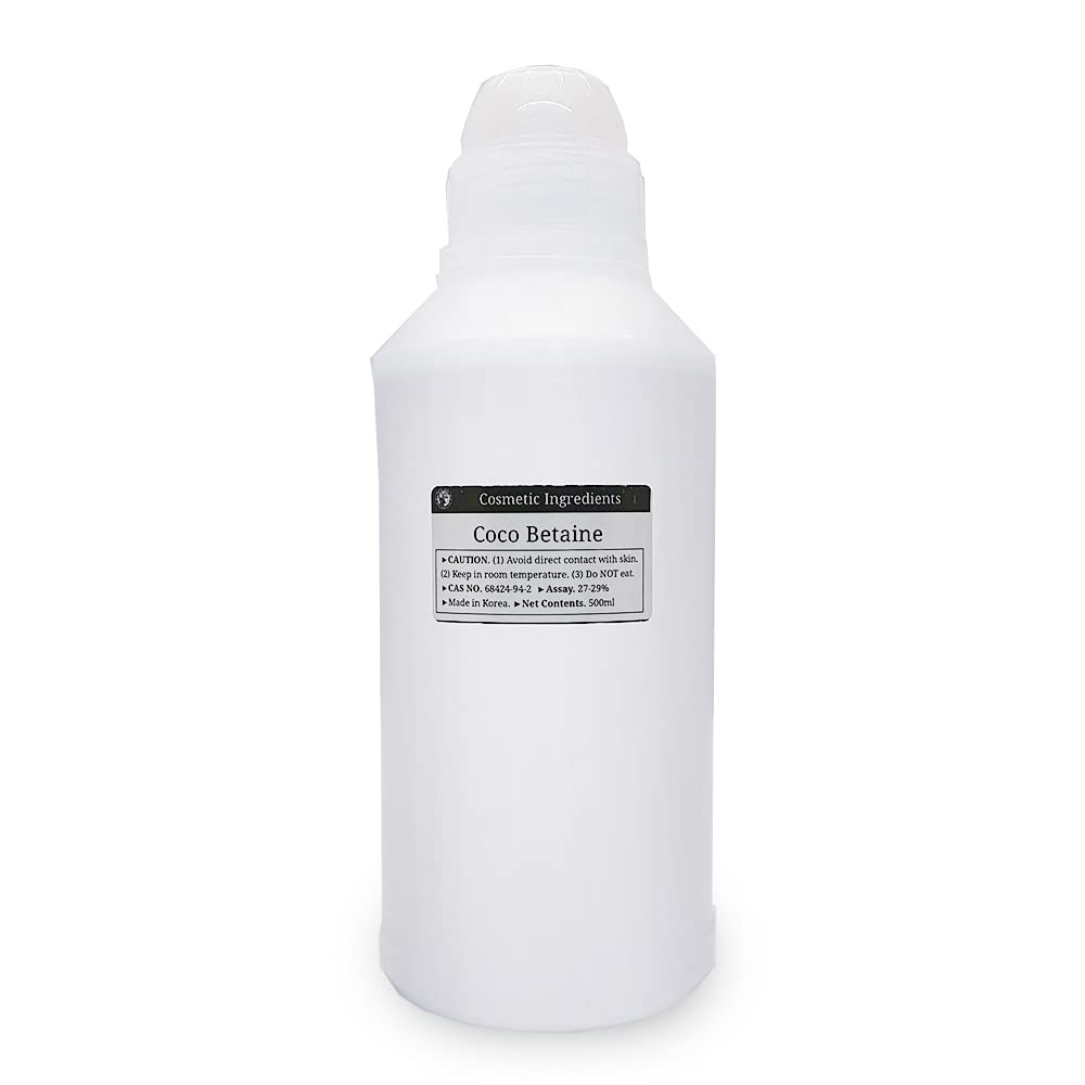 Coco Betaine Amphoteric Surfactant - 16.9 Fl. Oz. (500ml) | Gentle Cleansing Agent for Skin & Hair