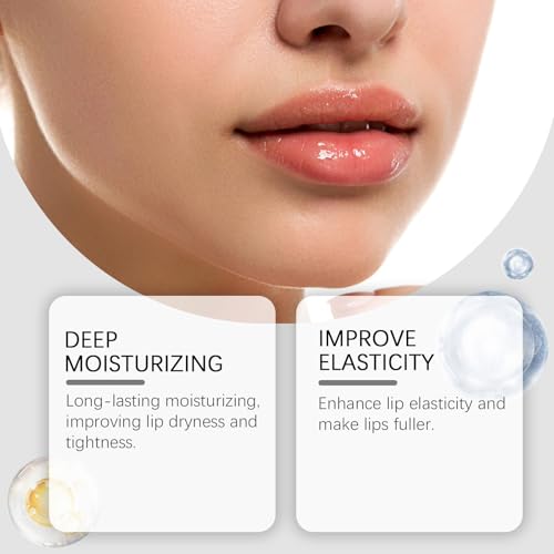 Plumpify Plumping Serum Oil, Lip Boosting Serum, Hydrating & Nourishing Moisturizing Lips Oil for Dry Lips, Reduce Fine, Non-Sticky, Increase Lips Elasticity, Reduce Fine (2 pcs)