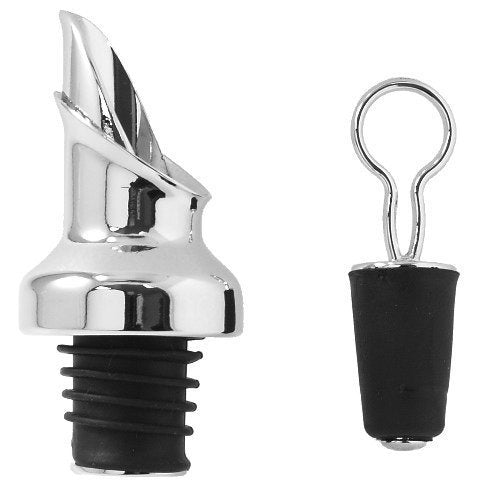 Chrome Metal Pourer Stopper