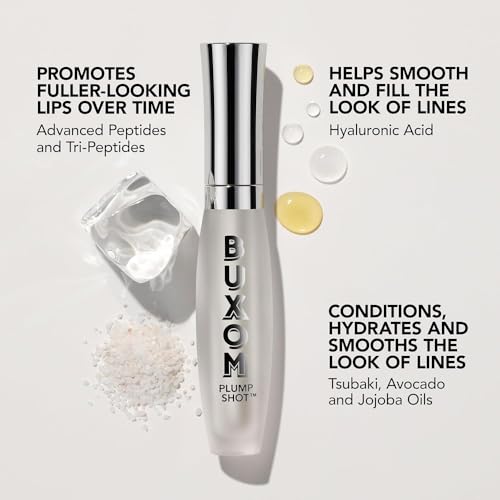 Buxom Plump Shot Peptides Lip Serum, Filler, Full Size