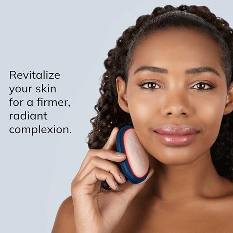 GESKE SmartAppGuided¢â Sonic Warm & Cool Mask | 9 in 1 | Beauty LED Face Mask | Facial Glow | Full Spectrum LED Light | Best Face Massager | Vibrating Mask | Warm and Cold Skincare