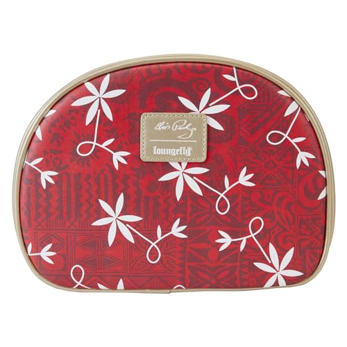 Loungefly Elvis Presley Aloha Hawaiian Print 2-Piece Cosmetic Set