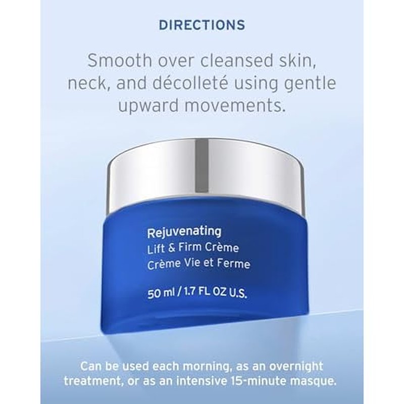 Kerstin Florian Rejuvenating Lift & Firm Cream | Anti-Aging Moisturizer with Peptides & Bakuchiol | Firms and Smooths Skin on Face, Neck & D?collet? for a Youthful-Looking Glow