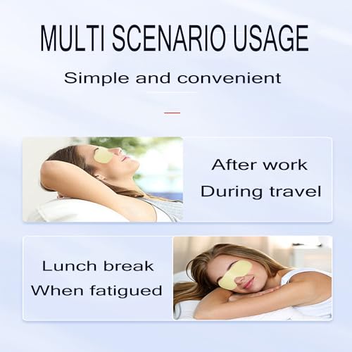 Cold Compress Hydrogel Eye Patch - Cooling Eye Mask, Easy to Carry, No Need to Freeze