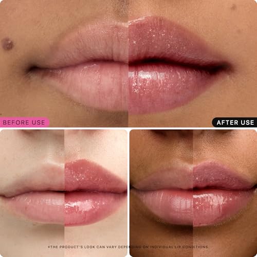 Nature Republic HONEY MELTING LIP GLITTER & PLUMPING (16 MIDNIGHT SPARKLE) SOFT LIP STICK Moisturizing Gloss, Volumizing formula, Color changing Sheer tint, Shine Glimmer Finish, Stocking Stuffers