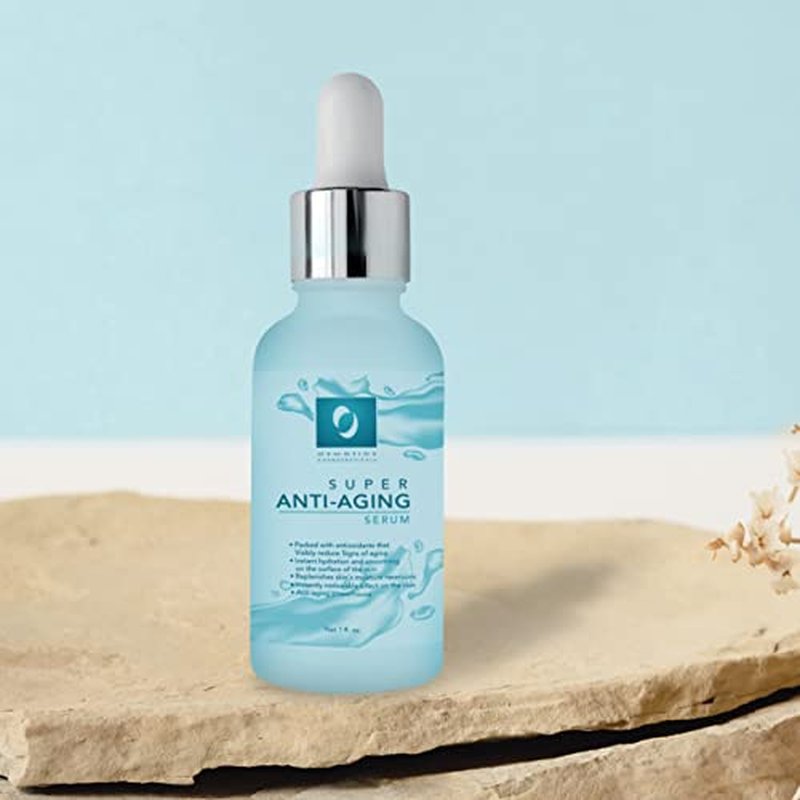 Osmotics Cosmeceuticals Anti-Aging Super Serum with Hyaluronic Acid, 1 Fl Oz - Reduces Signs of Aging, Visibly Smoothes Wrinkles and Fine Lines, Hydrating Moisturizer for Face