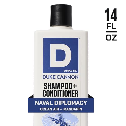 Duke Cannon Shampoo & Conditioner 3-Pack ? Sawtooth, Midnight Swim, Naval Diplomacy ? Premium Men¡¯s Hair Care, Invigorating Scents, Sulfate-Free, Natural Ingredients, Nourishing (14 oz)