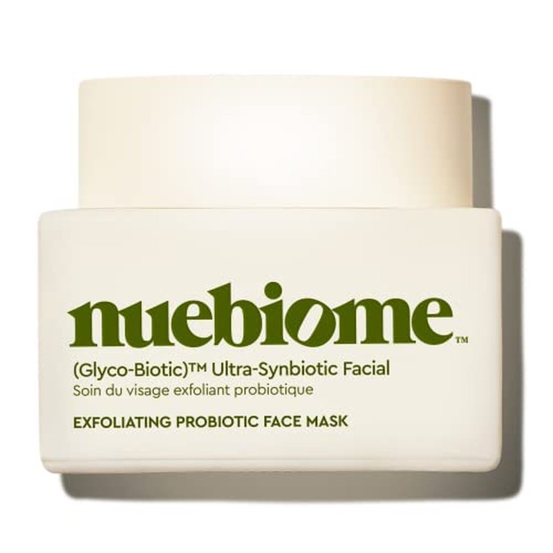 Glyco-Biotic Ultra Synbiotic Facial, AHA/BHA Face Mask for Great Skin Clarity, Texture, Radiant Skin, Acne Control and Refining Pores; 54 mL
