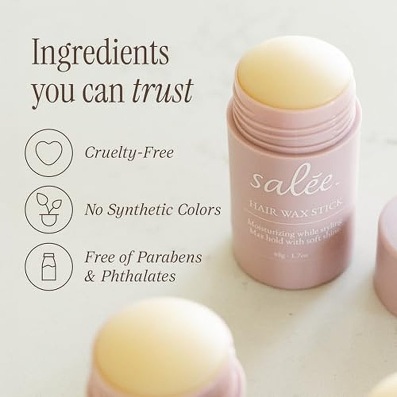 Sal?e Hair Wax Stick | For Slick Back Ponytails, Taming Flyaways, Frizz Tamer | Non-Toxic Clean Ingredients | Smooth Sleek Hairstyles