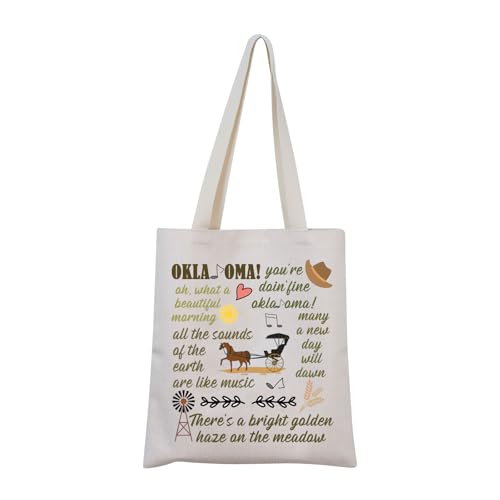 MINIGIU Musical Inspired Gift Musical Fan Gift Musical Tote Bag