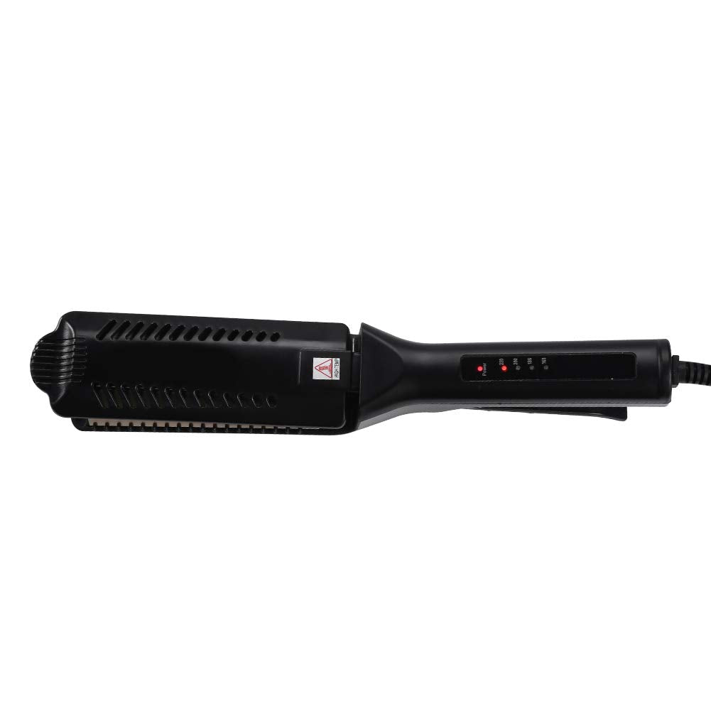 ZJchao Hair Crimper for Women, Ceramic Tourmaline Hair Crimper, 6 Teeth Corrugated, Adjustable Temperature, Clip Volumizing Crimper, Hair Styling Tool