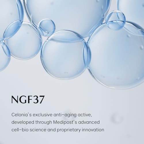 CELONIA Signature Bio Facial Sheet Mask, Stem Cell Deep Hydrating Face Mask, Anti Aging Treatment For Healthy Glowing Skin, Minimize Pores, Reduce Fine Line, Boost elasticity, Correct Redness 5 Count