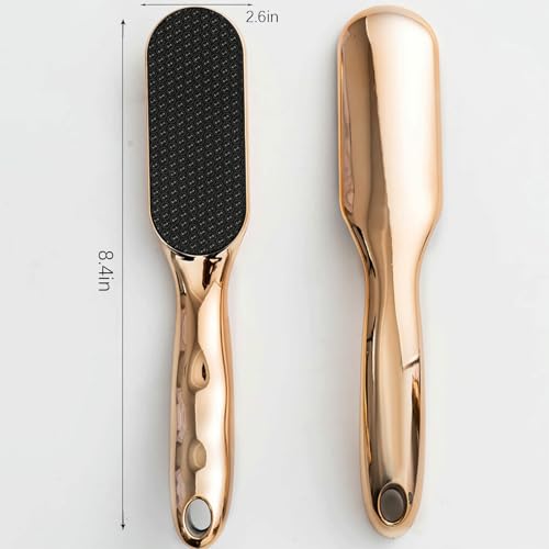 2 pcs Hard Skin Remover Nano Glass Foot File - Foot Callus Remover, Dead Skin Remover, Durable Foot Scrubber, Long Lasting Foot Buffer, Soft Smooth Feet £¬Christmas Gifts Christmas Stockings Stuffing