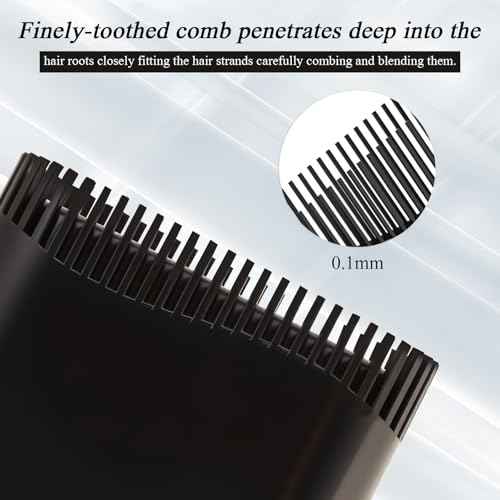 Beard Touch Up for Men, Instant Gray Hair Cover Stick, Built-In Comb for Seamless Blending, Cream Concealer, Quick Temporary Cover