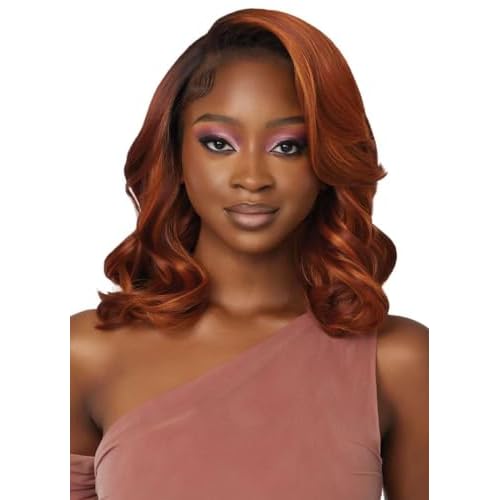 Outre Lace Front Wig - Perfect Hair Line 13X4 - Jeannie (JET BLACK 1)