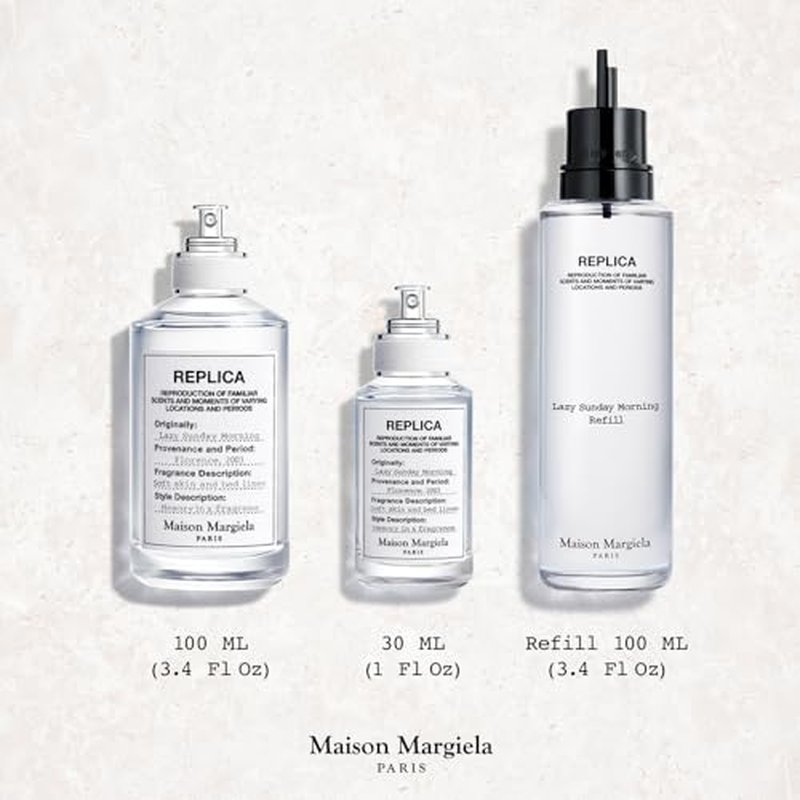 Maison Margiela - Replica - Lazy Sunday Morning Eau de Toilette - Fresh & Floral Fragrance - With Lily of the Valley, Iris Accord & White Musks Accord