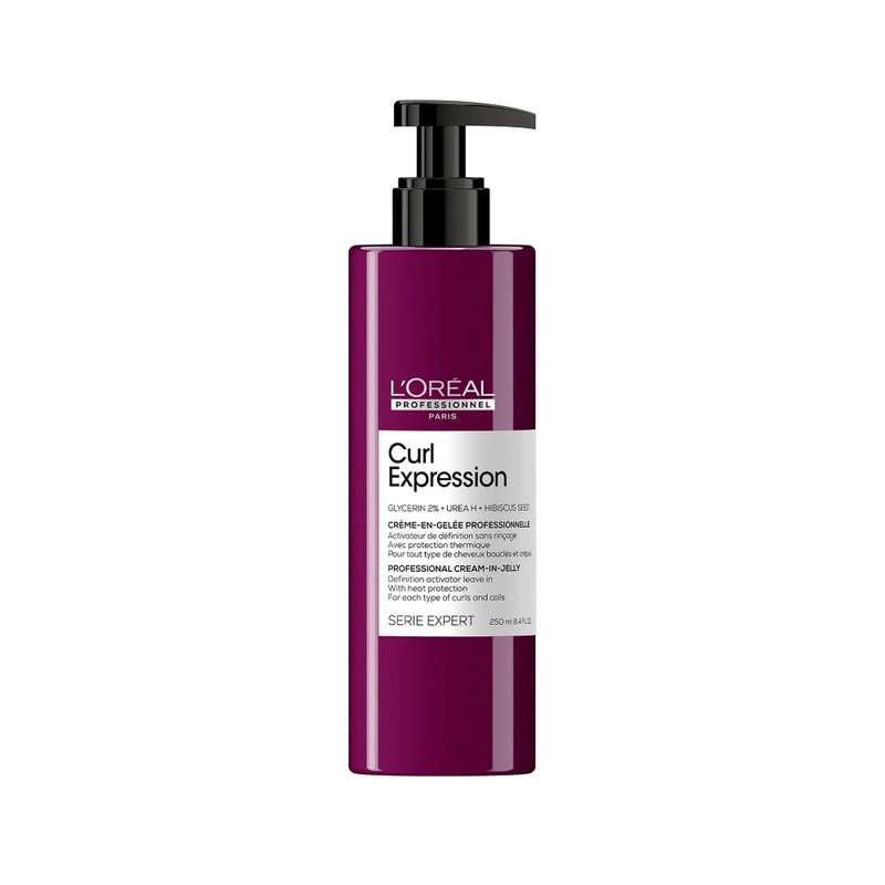 L'Oréal Professionnel Curl Expression Activator - Defines Curly & Coily Hair | Silicone & Paraben-Free