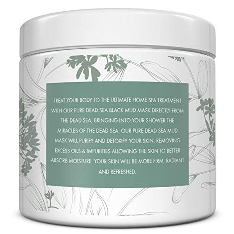 Esna Organics Dead Sea Black Mud Mask - 16oz