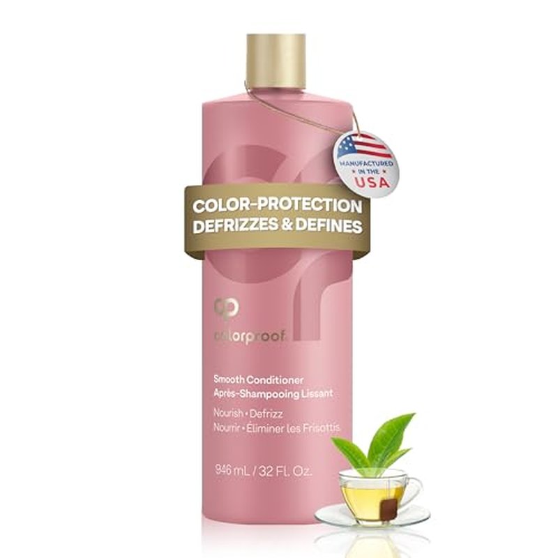 Colorproof Smooth Conditioner - For Frizzy Color-Treated Hair, Smooths, Softens & Controls Frizz, Sulfate-Free, Vegan
