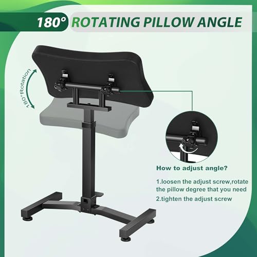 POARMEEY XXL Tattoo Armrest Stand Adjustable Height by Hydraulic System,Tattoo Arm Rest with Strong and Durable Base for Artist Tattoo Stuio