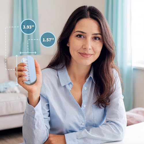 Nail Brush for Cleaning Fingernails 2 Sided Hand Fingernail Scrub Brush with Soft Stiff Bristles Nail Cleaning Brush 4PCS Toes Cuticle Scrubber Clean Brush for Men Women Kids