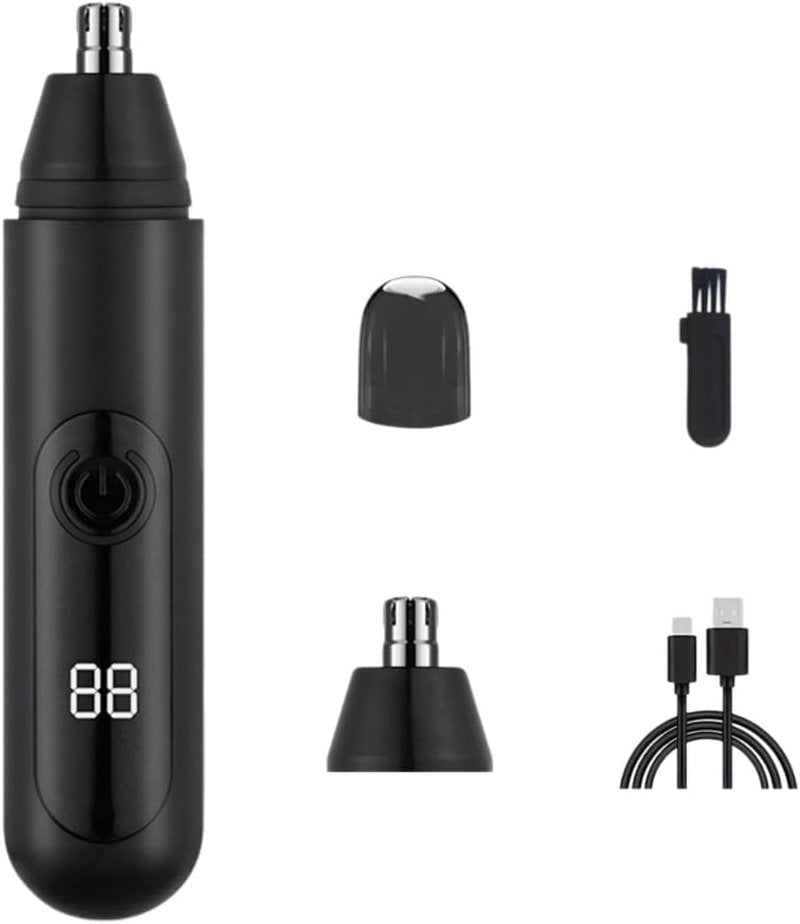 Nomobark Mr Bold Electric Nose Hair Trimmer for Men. (Black)
