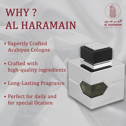 L'aventure by Al Haramain Eau De Parfum Spray 3.3 oz