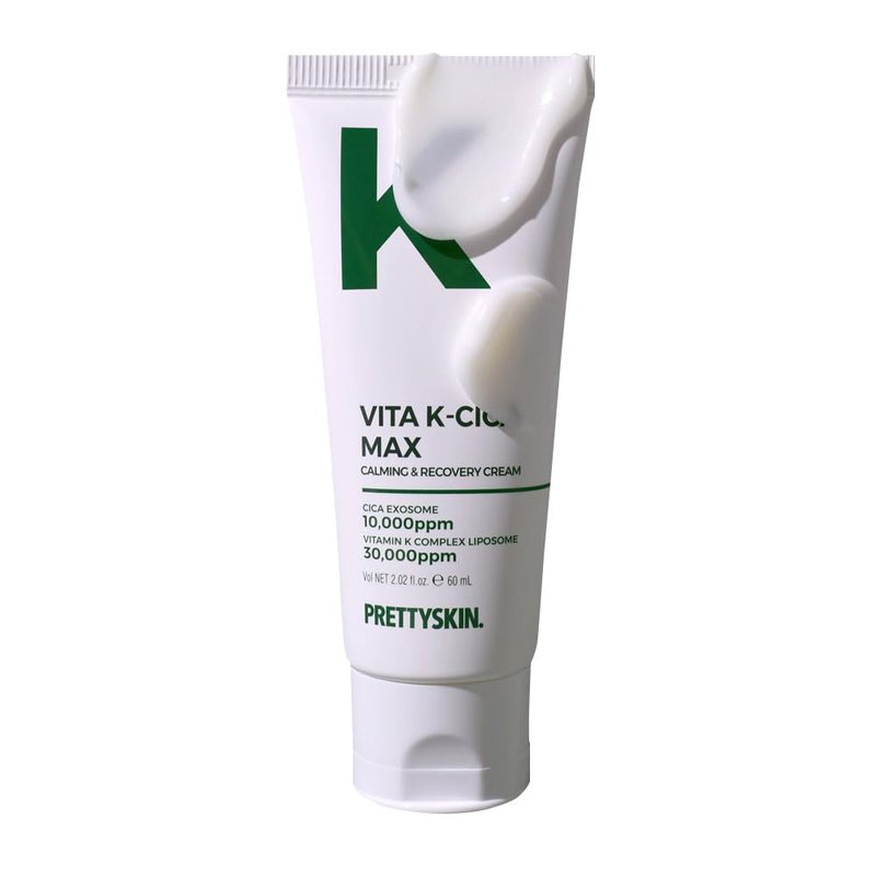 PRETTYSKIN CICA Exosome Soothing Cream with 75% Centella Asiatica Extract, Vitamin K Complex, and Hyaluronic Acid – Gentle Hydration for Sensitive Skin (2.02 fl oz)