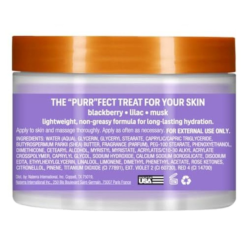 Tree Hut Meyow Whipped Shea Body Butter, Long-lasting Hydration Leaves Skin Feeling Soft & Moisturized, Lightweight, Nourishing Essential Body Care, 8.4 fl oz