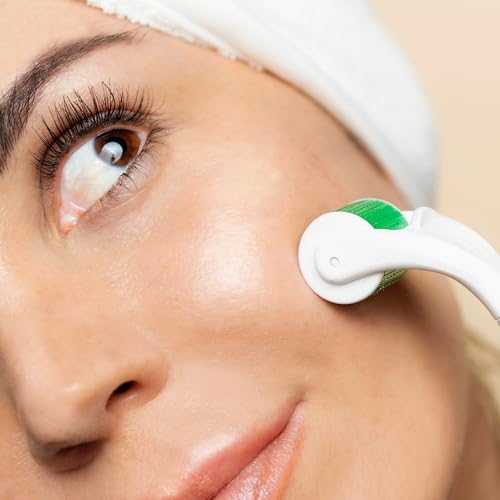 Derma Roller Microneedling Roller for Face - Includes Free Storage Case (Pack of 1) Unisex