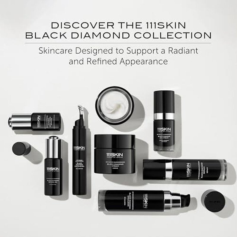 111SKIN Black Diamond Vitamin C Cleanser Face Wash for All Skin Types, Foaming Facial Cleanser with Peptidic Microalgae Complex for Dull Uneven Skin Tone & Dark Spots 3.4 fl oz