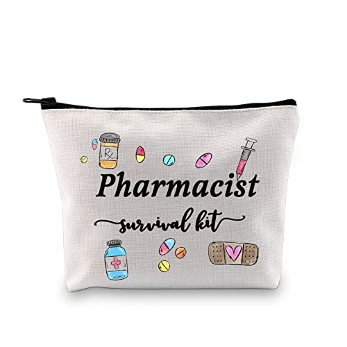 GJTIM Pharmacist Gift - Pharmacy Graduation and Survival Kit Cosmetic Bags for Pharmacy Tech