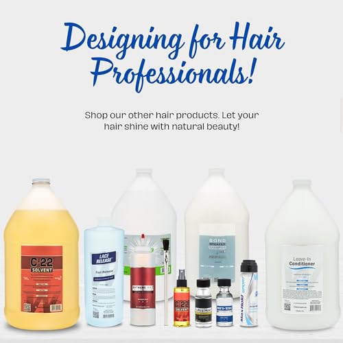 Walker Tape C22 Solvent Spray - Lace Front Wig Tape In Extension Remover Spray - Bond Hair Glue Wig Accessories & Products for Men & Women - Fast Acting, Gentle on Skin C-22 Lace Glue Remover 12 fl oz