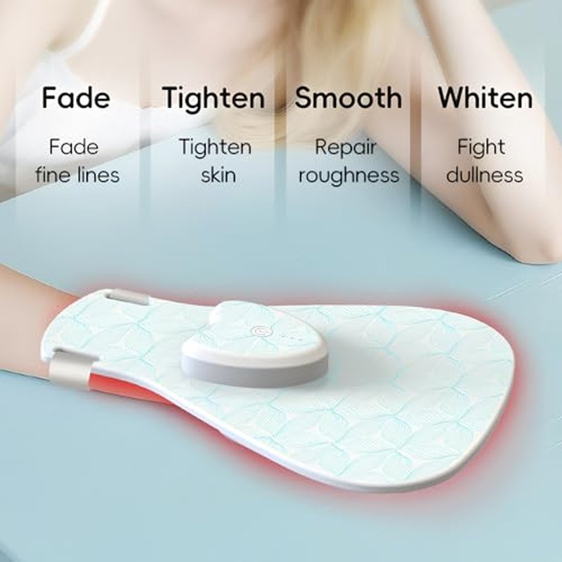 Red Light Therapy Glove for Hands - 630nm & 830nm LED Device for Pain Relief & Skin Rejuvenation, Rechargeable Hand Care with Auto Shut-Off