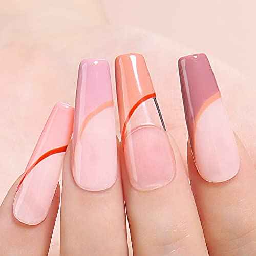 AIMEILI Valentine's Day Gel Nail Polish Set, Natural Skin Tone Nude Pink Color Gel Polish Soak Off Nail Gel Kit Gifts for Mother's Day Set Of 6pcs X 10ml - Kit Set 30