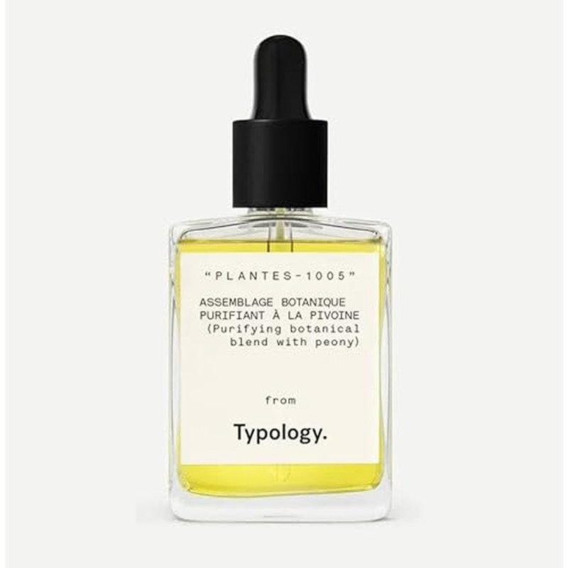 Typology Purifying Night Serum Botanical Blend With Peony 0.5 Fl. Oz & Complimentary Sheet Masque