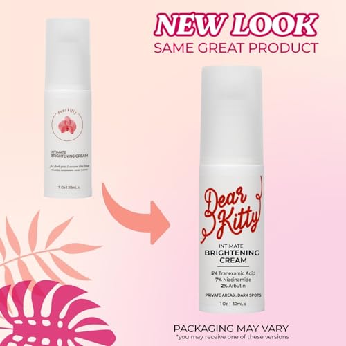 Dark Spot Cream for Intimate Areas - Tranexamic Acid & Niacinamide Serum for Women - Body Cream for Bikini Line, Underarms, Inner Thigh - Even Tone for Sensitive Skin - 1 oz