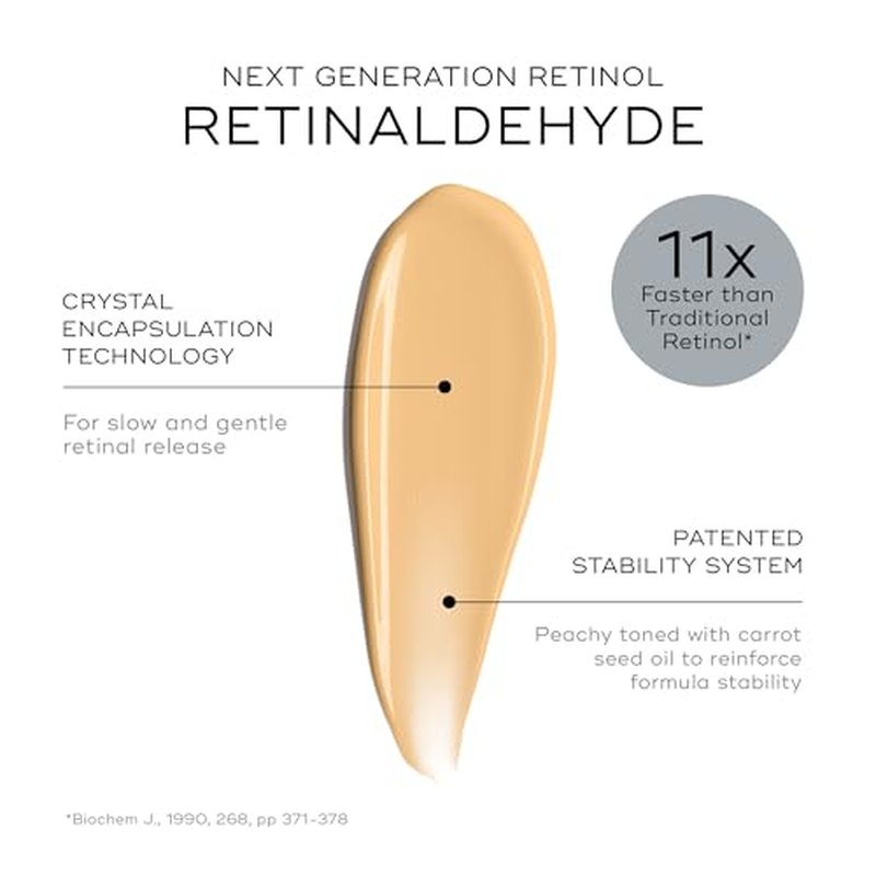 Medik8 Crystal Retinal 10 - Firming, Advanced Skin Retinaldehyde Face Serum - Night Serum with Hyaluronic Acid and Vitamin E - Gluten Free - 1 oz