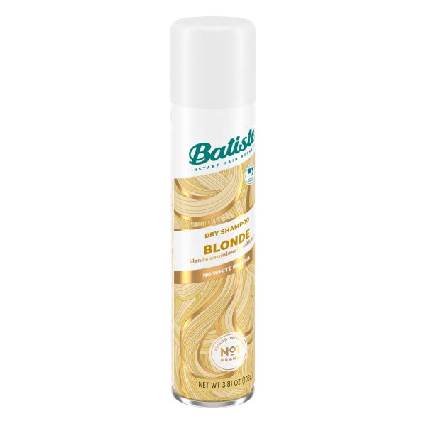 Batiste Dry Shampoo for Blonde Hair - Oil Absorbing Formula | 3.81 Fl Oz, Pack of 2