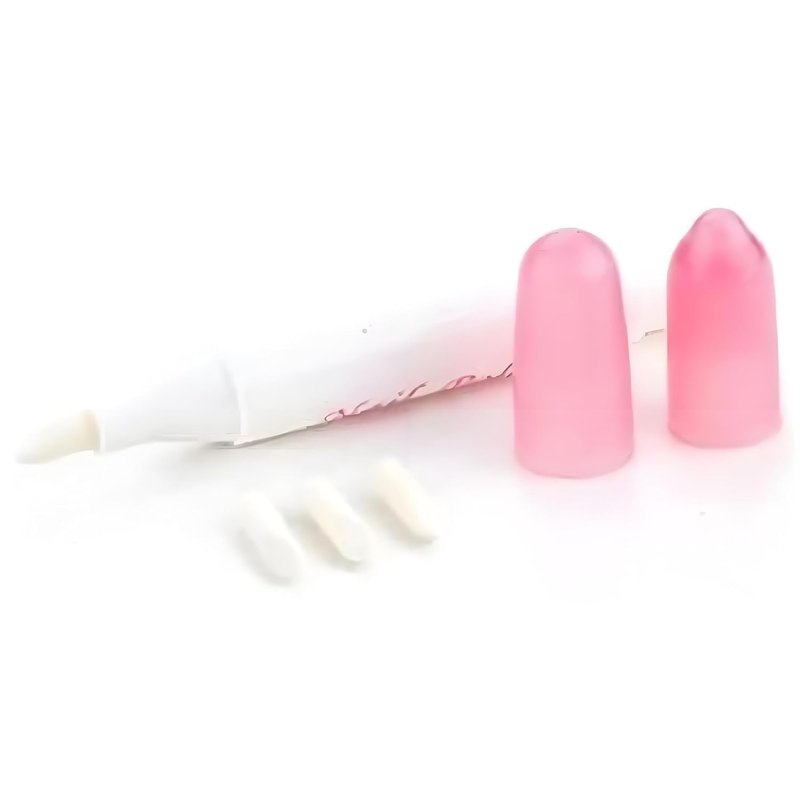 Nail Polish Corrector Pen Set - 2 Pcs with 3 Replaceable Tips | Quick Manicure Mistake Fix
