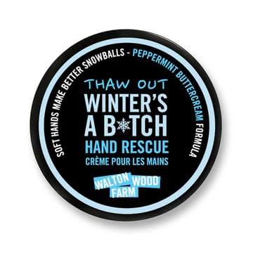 Hand Rescue Cream - Nourishing 4 oz Moisturizer for Dry Skin | Winter's Relief