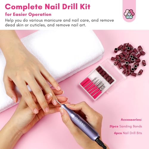 SAVILAND Dip Powder Nail Kit with Drill: Starter Set 30 Colors Summer Spring Keratin Dip Nails Powder with Dipping Liquid Set Activator Base Top Coat Cuticle Oil for DIY Manicure Nail Art