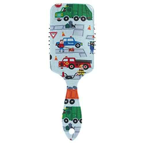 Cartoon Plastic Detangler Wet Dry Hair Brush for Women, Men & Kids