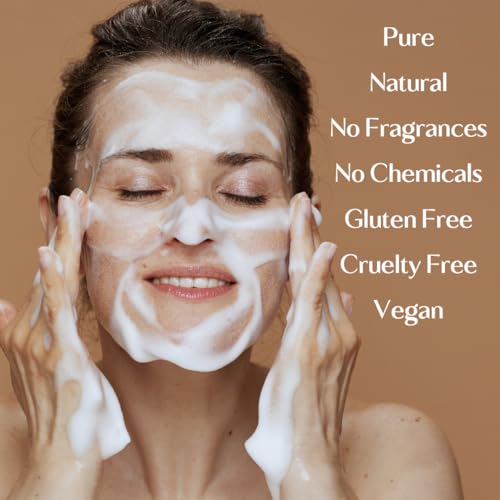 Brittanie's Pure Organic Castile Liquid Olive Oil Soap Refill, 1 Gallon Unscented | Face, Body Wash, All Purpose Cleaner, Dishes, Pets & Laundry | Vegan, Biodegradable, Made in USA