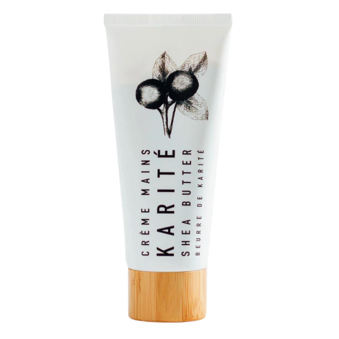 Shea Butter Hand Cream - Intense Moisturizing Lotion with Jojoba & Rosehip Oil | Organic & Hypoallergenic for Dry Hands