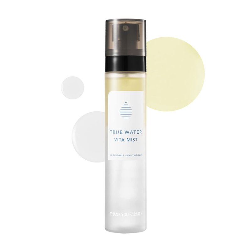 True Water Vita Mist - Hydrating Face Mist with 13 Vitamins & Sea Buckthorn Oil | 3.69 Fl Oz (105ml)