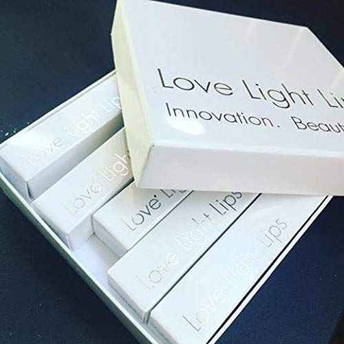 Love Light Lips Lip Gloss - Hydrating & Moisturizing Lip Makeup with Jojoba, Shea Butter, Vitamin E and Aloe. LED Light in the Wand and Mirror on the bottle, Cruelty-Free and Paraben Free (Bliss)