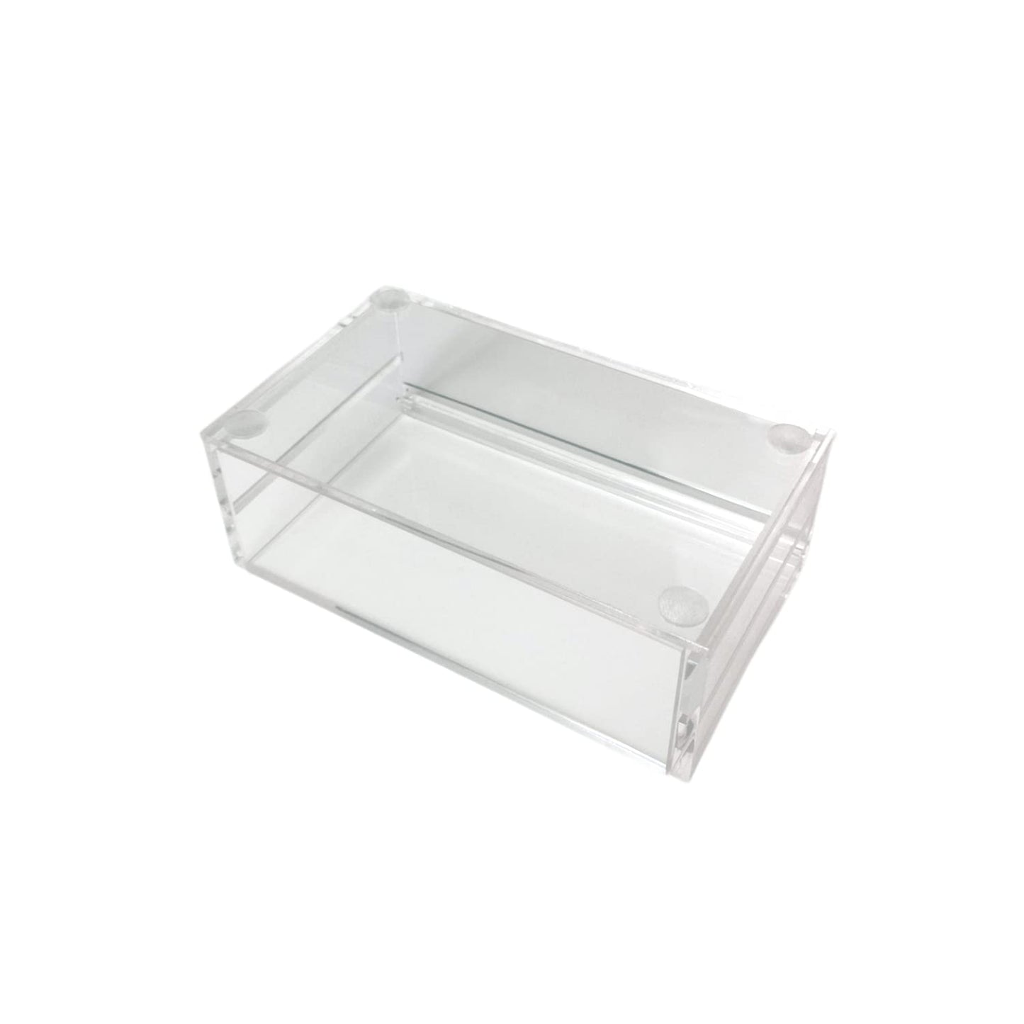 Two Layers Eyelash Grafting Pallet with Cover, Dust-proof Acrylic Lash Tile holder, Eyelash Extensions Storage Gasket Pads 2 Tiers for Beginners Beauty Artist Salon (Pink)