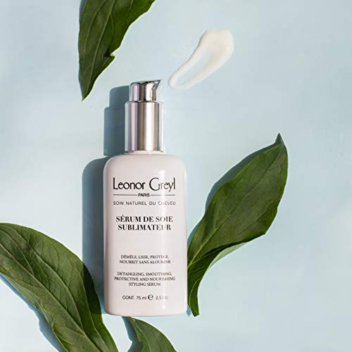 Leonor Greyl Frizz Control & Light Conditioning Styling Serum Paris - Serum De Soie Sublimateur - For Dry and Fine Hair (2.5 Oz)